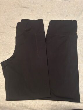 Lot of 2 Size XL American Eagle full-length Everything Pocket Leggings